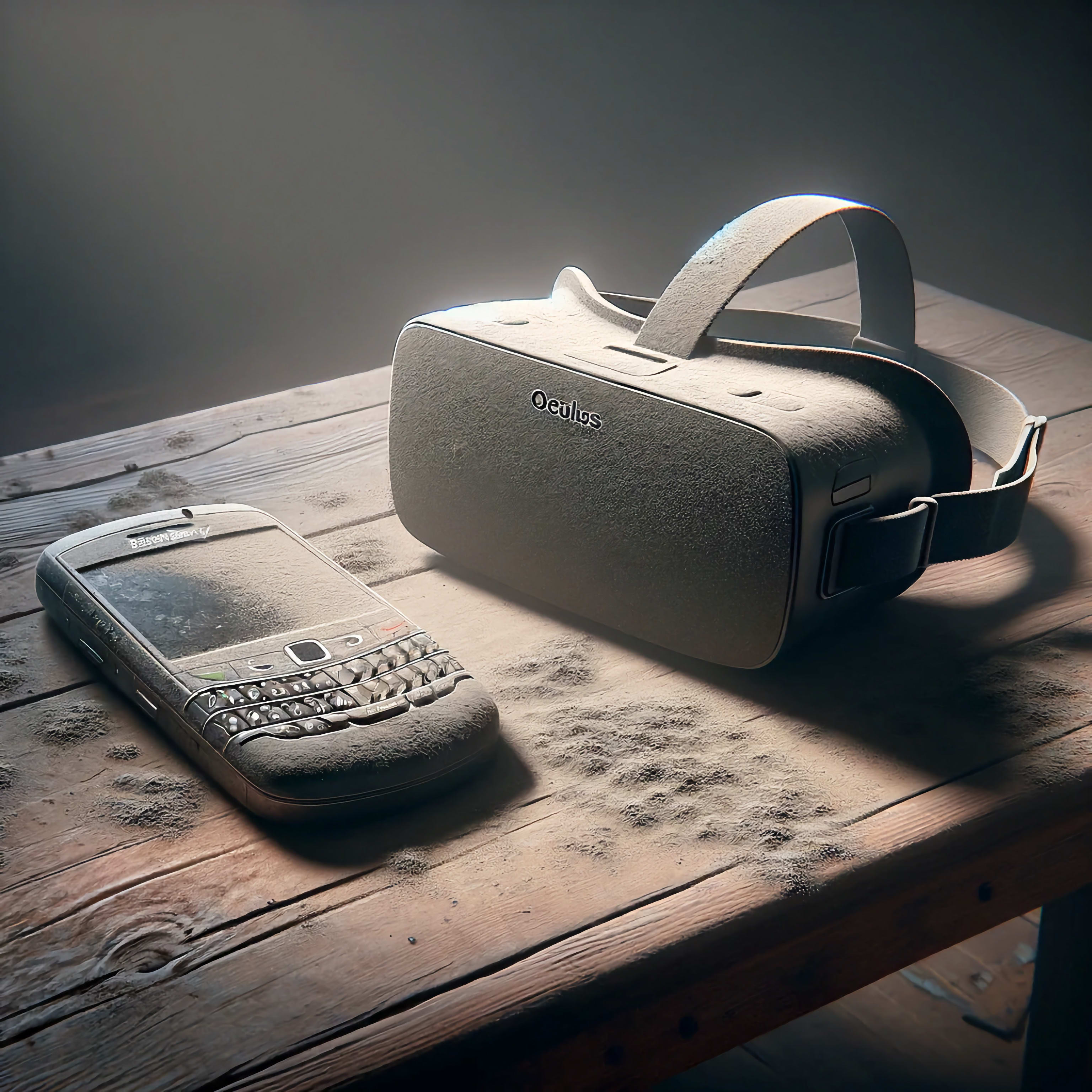 Blackberry & Oculus VR collecting dust